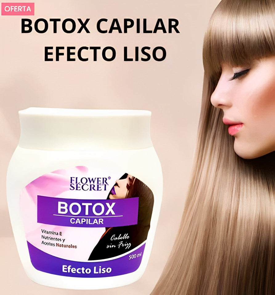 2x1 BOTOX CAPILAR EFECTO LISO 500M